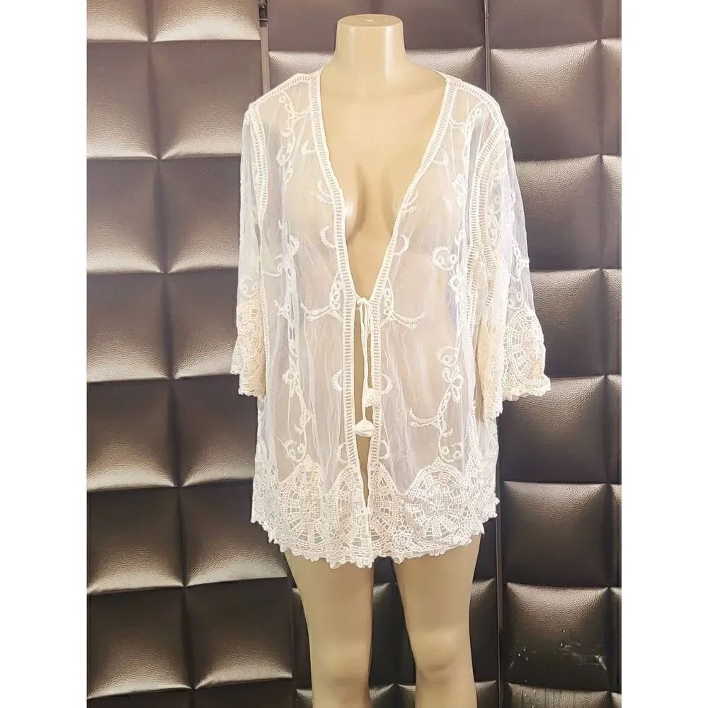 Absolutely Famous swim coverup - Picture 4 of 6